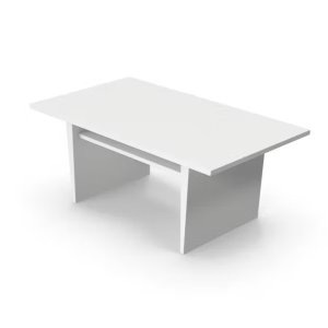 Custom Meja Karyawan Putih Minimalis